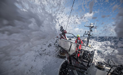 volvo ocean race disperso velista del team sun hung kai scallywag