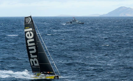 volvo ocean race team brunel primo capo horn