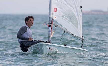europa cup laser ad ancona edoardo libri inizia con il piede giusto