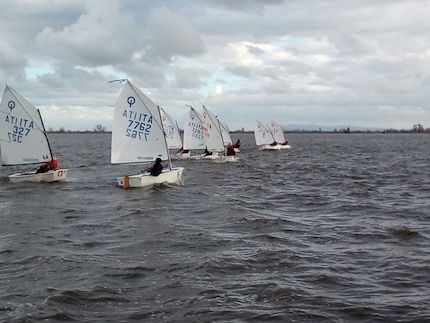 questo fine settimana viareggio il recupero della regata di selezione optimist