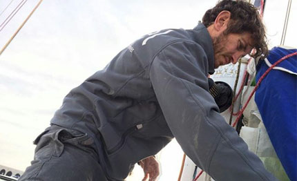 andrea fantini riparte in solitario dalla 8220 garmin marine 8221 roma per