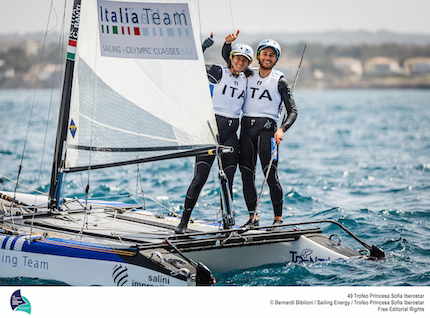 quattro medaglie per italia della vela