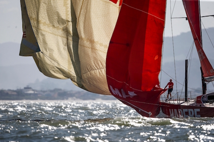 vor mapfre si prende la itajai in port race domenica lo start della ottava tappa