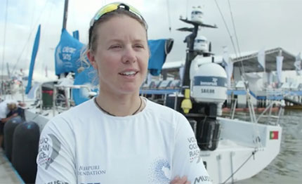 volvo ocean race intervista francesca clapcich video