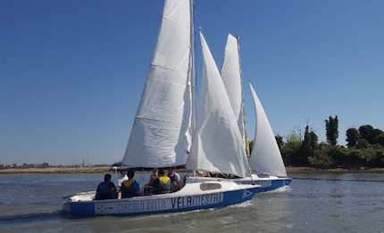 la collaborazione tra le scuole ed il circolo della vela mestre
