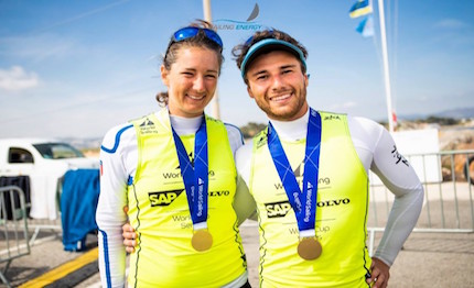 world cup series hyeres ferrari calabro si qualificano per la medal nei 470
