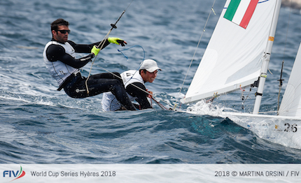 world cup series hyeres si chiude con un oro sette top ten per la squadra azzurra
