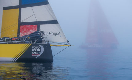 volvo ocean race mapfre si aggiudica la ottava tappa al fotofinish