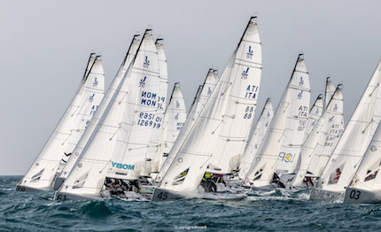 piu di 50 equipaggi porto ercole per staccare il biglietto verso il mondiale di marblehead
