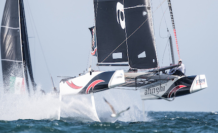 tante star di coppa america sul garda per il mondiale gc32