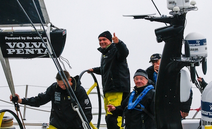 vor team brunel la gurney resort newport in port race