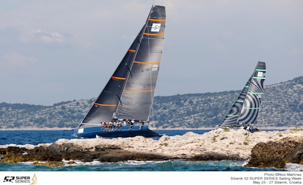 una regata costiera difficile per azzurra