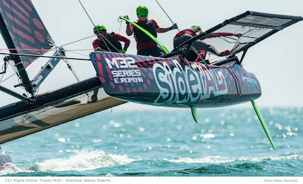 la prima giornata del 151 cetilar trophy m32
