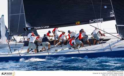 52 super series una giornata in rimonta per azzurra