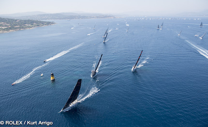 rolex giraglia 2018 20 anni di partnership con rolex 236 barche iscritte
