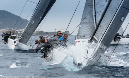 marina di scarlino 232 ancora melges world league con la flotta melges