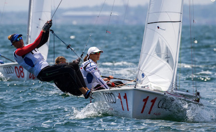 470 european championship per berta caruso un debutto in grande stile