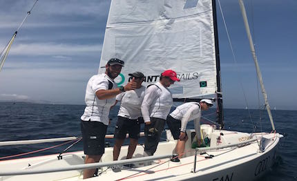 circolo della vela bari vince la prima semifinale dell audi sailing champions league