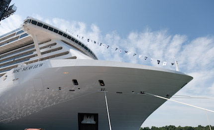 fincantieri consegna msc seaview la nave piu grande mai costruita in italia