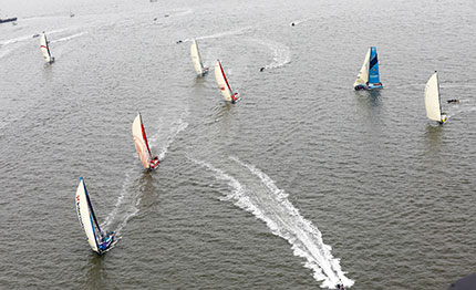 volvo ocean race la leg 10 un altro sprint decisivo