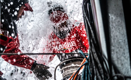 volvo ocean race ora si balla