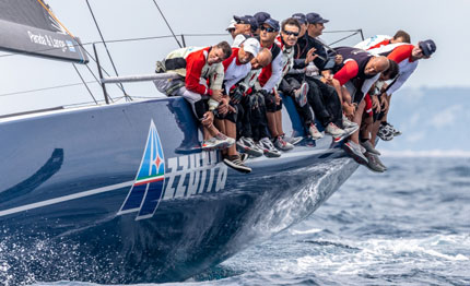 tp52 azzurra pronta per la zadar royal cup