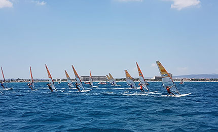 dominio dei velisti cagliaritani nel windsurfing club 2018