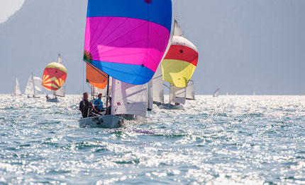 al circolo vela torbole tornano regine le ex classi olimpiche fd soling tempest