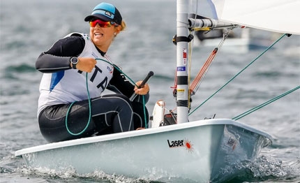 matilda talluri in testa al mondiale giovanile laser radial