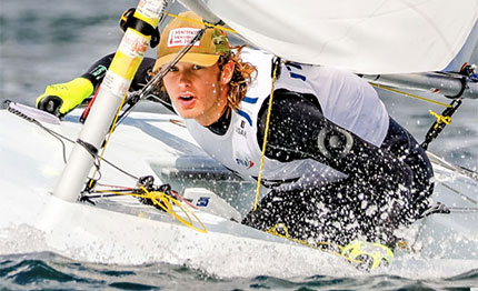 mondiale laser radial kiel si parla solo italiano