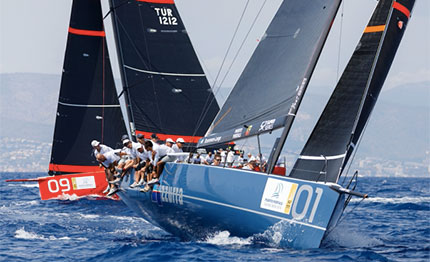 tp52 puerto portals azzurra spettacolare ma non basta