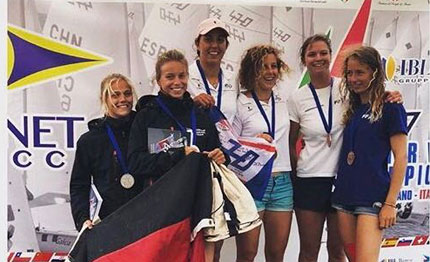 oro argento per italia ai mondiali giovanili 470 bracciano