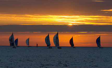 solitaire du figaro piu corrente che vento