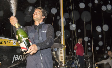 solitaire du figaro la tappa sebastien simon