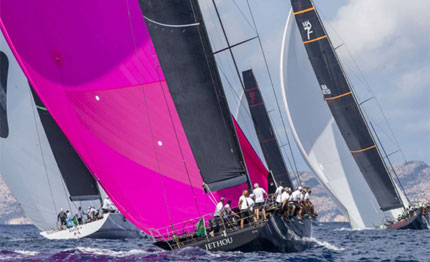 porto cervo maxi ballano col vento dell est
