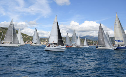 chiavari con la coppa gavino inizia il campionato vela autunno
