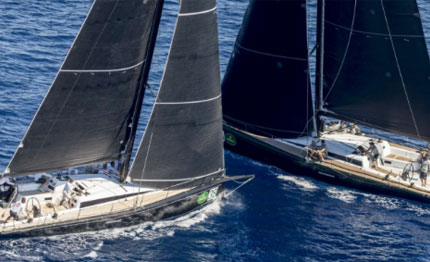 porto cervo il vento leggero non ferma gli swan