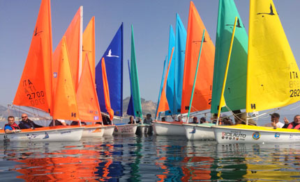 genova il campionato italiano di vela classe hansa 303