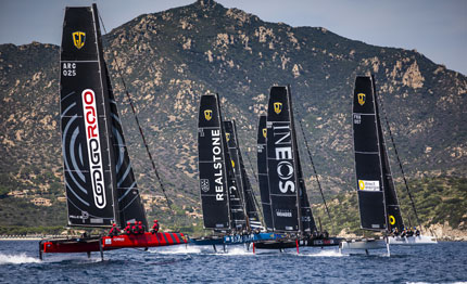team da tutto il mondo in sardegna per la gc32 villasimius cup