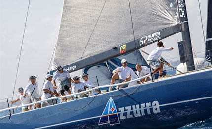 tp52 luna rossa sempre in testa azzurra lotta per il podio