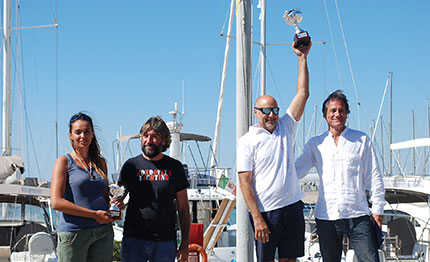 roma giraglia emozione si fa vela