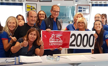 barcolana se non sono 2000 non ci si diverte