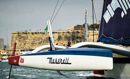 middle sea race soldini va subito in testa