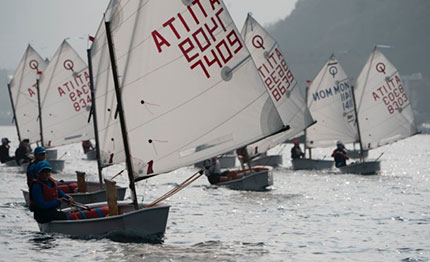 lecco quasi 100 partecipanti alla vi interlaghina optimist