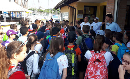 fraglia vela desenzano dati record per la scuola di vela 2018