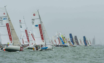 ad ostia il clinic dei mini 50 con grandi campioni della vela oceanica