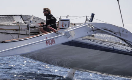 rorc maserati multi 70 giovanni soldini 20 nodi nell aliseo