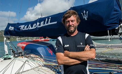 giovanni soldini pronto per la rorc caribbean 600