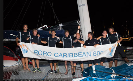 line honours per soldini alla caribbean 600