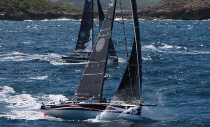 caribbean 600 class 40 si parla veneto bordo del vincitore 228 rendil